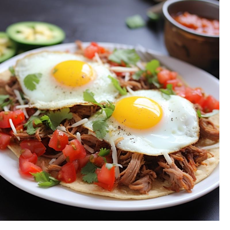 Huevos Rancheros with Carnitas Main Image